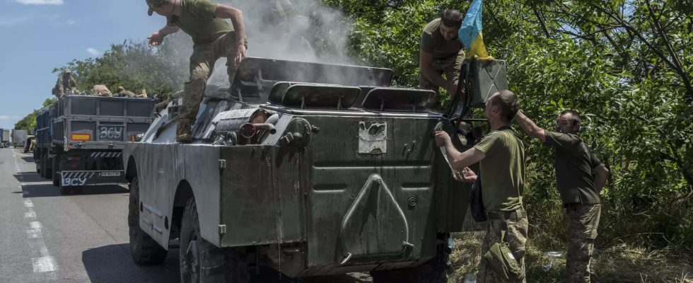 Russland versucht Normalitaet zu signalisieren waehrend die ukrainischen Streitkraefte vorruecken