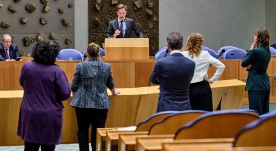 Rutte empfindet „Beschaemung fuer das Debakel in Groningen und verliert