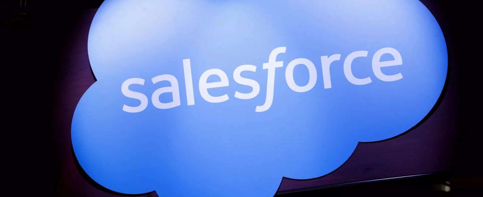 Salesforce Salesforce CEO ordnet Top Management neu Lernen Sie neu befoerderte Beamte