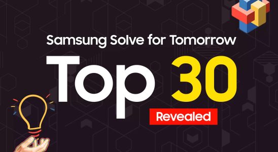 Samsung Samsung gibt die 30 besten Teams von „Solve for