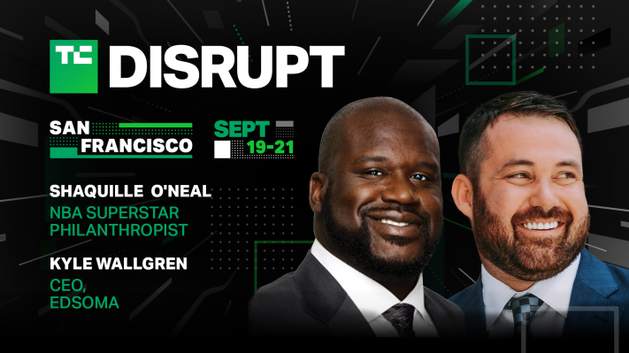 Shaquille ONeal wird bei Disrupt ueber Investitionen in Edsoma das