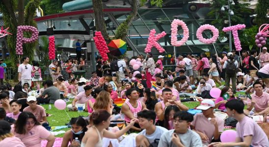 Singapur veranstaltet die erste LGBTQ Kundgebung seit der Entkriminalisierung von schwulem