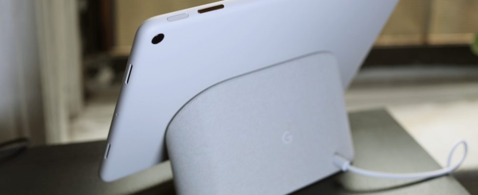 Testbericht zum Google Pixel Tablet Auf das Dock kommt es