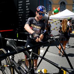 Van Aert verlaesst die Tour de France als seine Frau