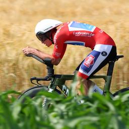 Van der Poel uebernimmt nach dem Zeitfahren der Belgien Rundfahrt das