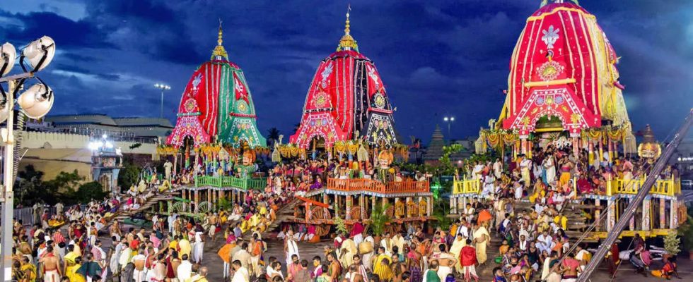 Vi bringt Live Darshan von Lord Jagannath Rath Yatra Datum Zeiten