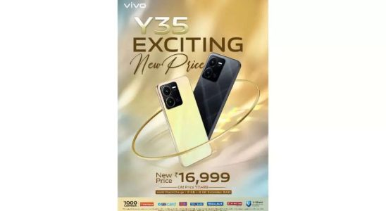 Vivo Y35 erhaelt in Indien eine Preissenkung