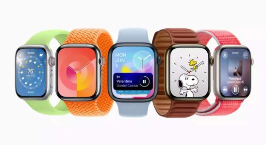 WatchOS 10 ist mit diesen Apple Watch Modellen kompatibel