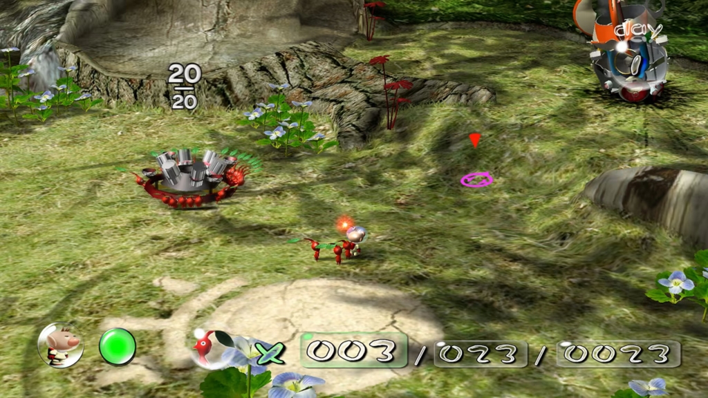 GameCube Pikmin 1 ist bezaubernd, weil es im Spieldesign und der alltäglichen Earth-Grafik nicht Nintendo un-Nintendo ist – 2 3 4 sind anders und farbenfroher.