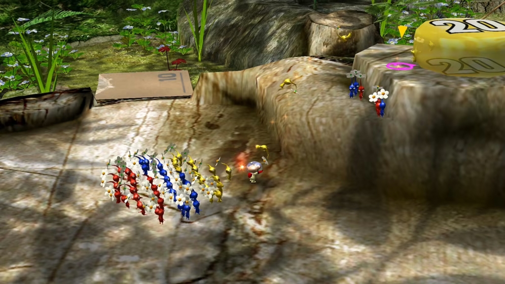 GameCube Pikmin 1 ist bezaubernd, weil es im Spieldesign und der alltäglichen Earth-Grafik nicht Nintendo un-Nintendo ist – 2 3 4 sind anders und farbenfroher.