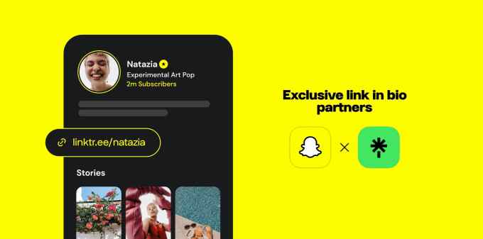 1689037449 735 Snap arbeitet mit Linktree zusammen um Benutzern die Moeglichkeit zu