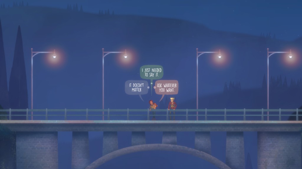 Night School Studio Oxenfree II: Lost Signals Riley Jacobs wandelndes Sprechen fühlt sich authentisch, einnehmend und ergreifend an