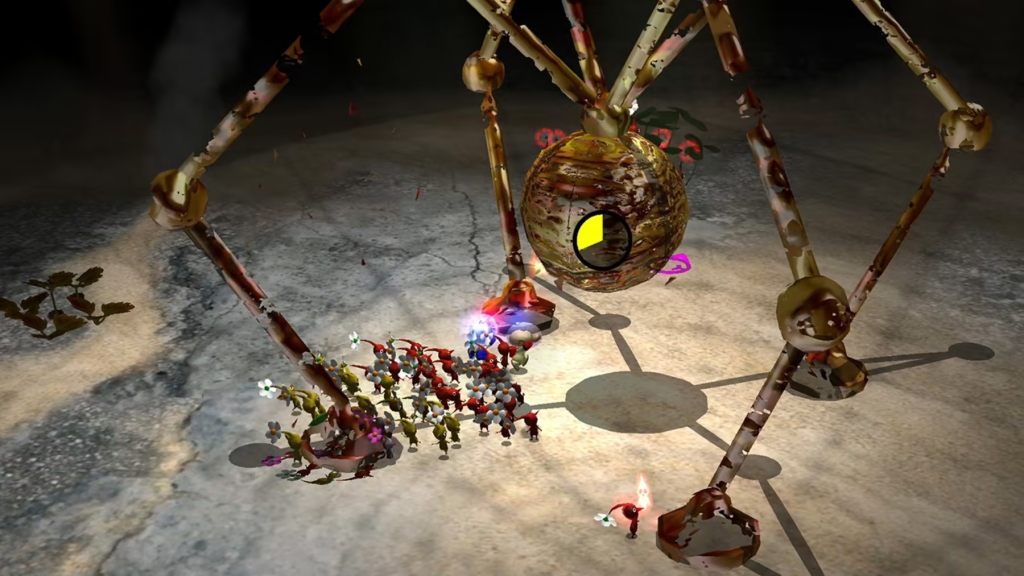 Nintendo GameCube Pikmin 2 behebt ein Problem mit der Länge und seinem schrecklichen Höhlensystem, das das Original nie hatte, ohne Zeitlimit oder echte Strategie.