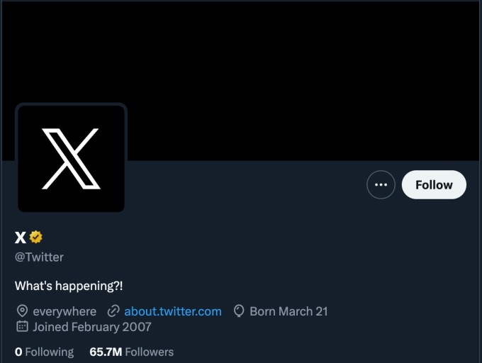 1690191182 330 Twitter hat sein Logo offiziell in „X geaendert