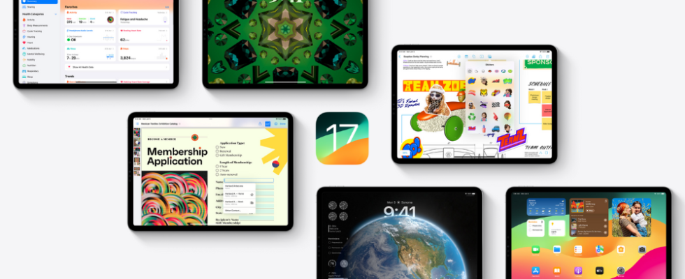 Apple IPadOS 17 Vorschau auf iPadOS 17 Ein personalisiertes und