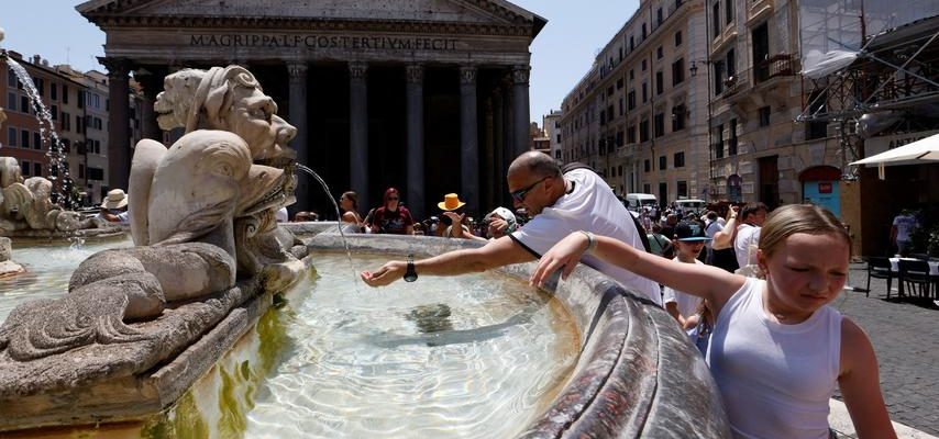 Beispiellose Hitzewelle in Italien aber in den Niederlanden bemerken wir