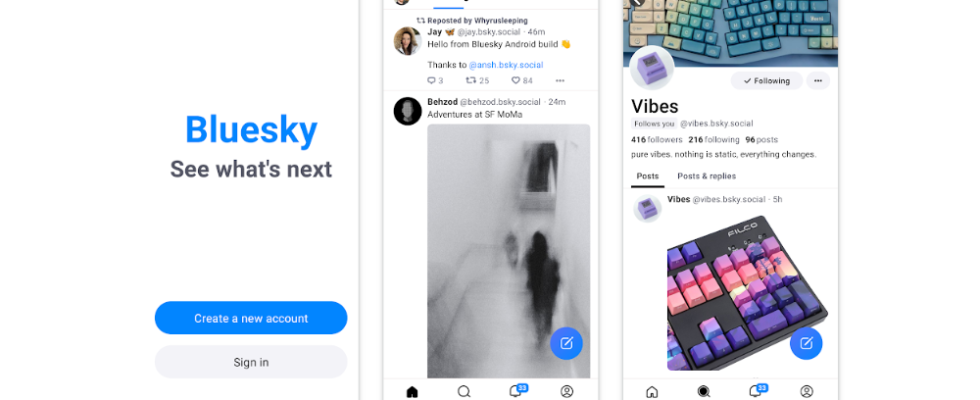 Der Twitter Rivale Bluesky kuendigt eine Startfinanzierung in Hoehe von 8