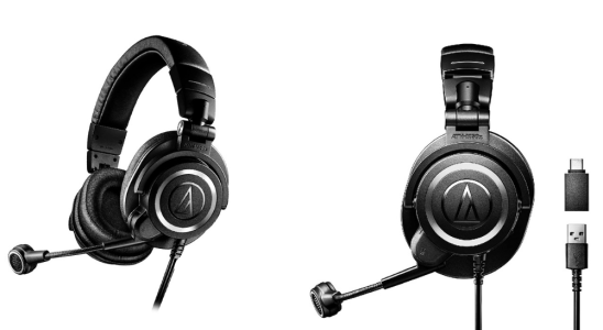 Die Kopfhoerer ATH M50xSTS und ATH M50xSTS USB von Audio Technica werden in