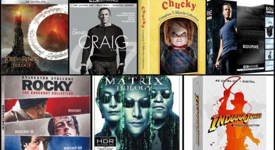 Die besten Angebote fuer 4K und Blu ray Filmboxen