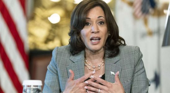 Entscheidende Stimmen US Vizepraesidentin Kamala Harris schreibt Geschichte mit entscheidenden Stimmen