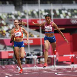 Grosse Neuigkeiten fuer Femke Bol Teilnehmerin schiesst 400 Meter Huerden bei der