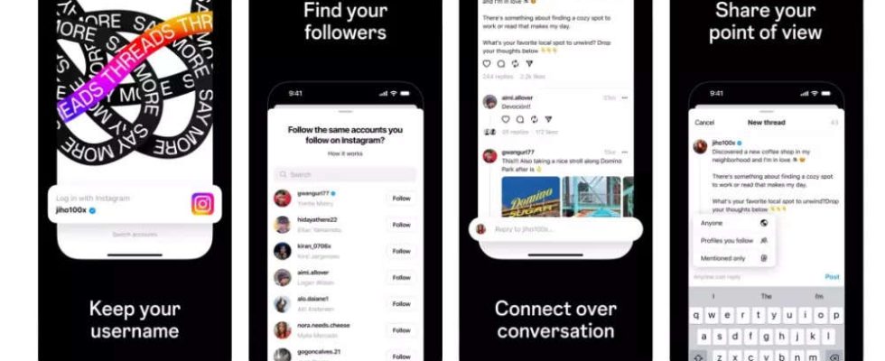 Instagrams Twitter Rivale Threads kommt „zum jetzigen Zeitpunkt nicht in die