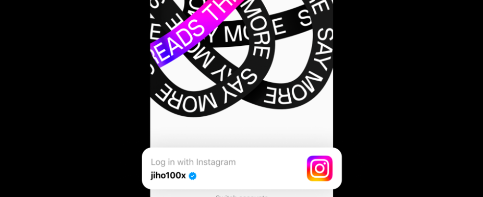 Moeglicherweise koennen Sie bald Ihr Threads Konto loeschen ohne auch Instagram