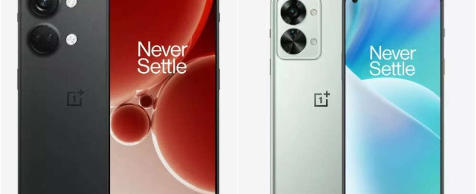 OnePlus Nord 3 5G vs OnePlus Nord 2T 5G Vergleich