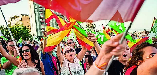 Rechtsextreme Parteien gewinnen in Europa an Boden Wird Spanien der