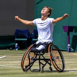 Rollstuhltennisspieler Niels Vink gewinnt zum zweiten Mal in Folge den