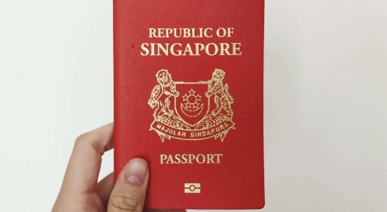 Singapur Der Pass von Singapur ist der maechtigste der Welt