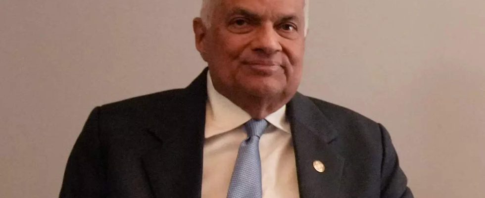 Sri Lankas Praesident Wickremesinghe wird am 21 Juli Indien besuchen