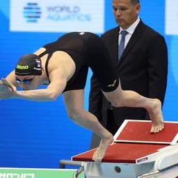 Steenbergen holt sich mit persoenlicher Bestleistung Weltcup Bronze im 100 Meter Freilauf