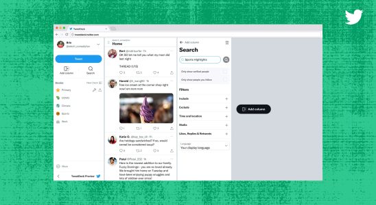 Twitter Twitter bringt neue Funktionen zu Tweetdeck und macht es