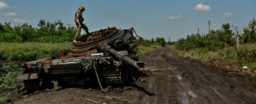 Ukraine Russischer Kriegsberichterstatter in der Suedukraine getoetet