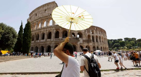 Von den USA ueber Europa nach Asien Die Temperaturen erreichen