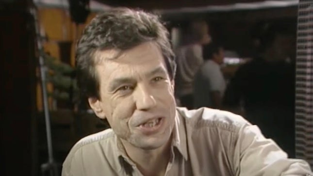 Regisseur John McTiernan am Set von Stirb langsam