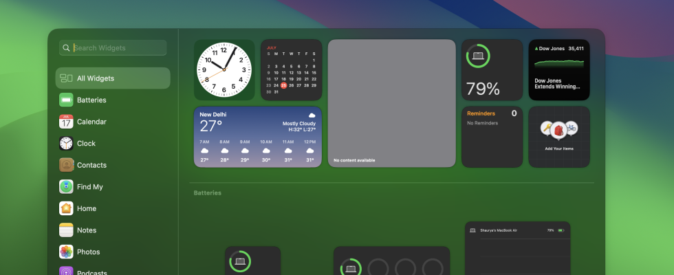 macOS Sonoma Eine vollstaendige Anleitung zu Widgets