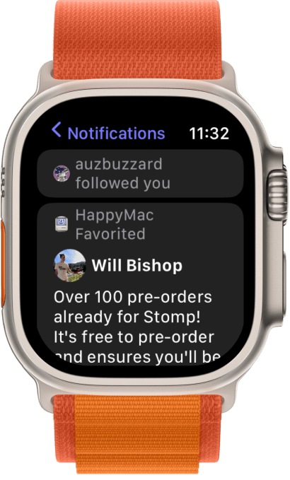 1691155217 635 Stomp bringt eine voll funktionsfaehige Mastodon App auf Ihre Apple Watch