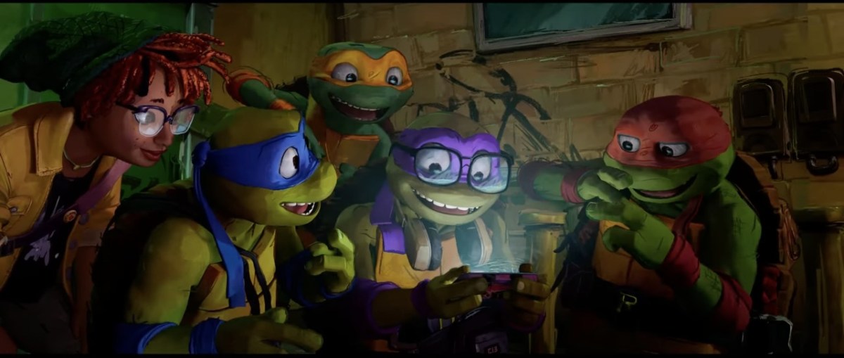 Teenage Mutant Ninja Turtles: Mutant Mayhem ist eine Superhelden-Ursprungsgeschichte, die sich ihrer jugendlichen Sensibilität nicht schämt.