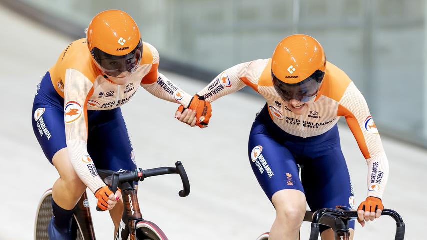 1691438625 564 Bahnradfahrer Lavreysen gewinnt zum fuenften Mal in Folge WM Gold im