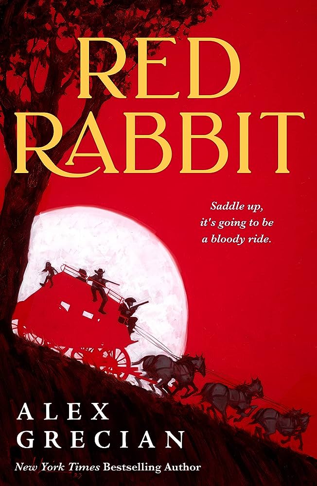 Cover für Red Rabbit von Alex Grecian, wie es im September 2023 in die besten Horrorbücher von The Escapist aufgenommen wurde.