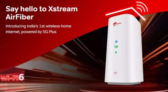 Airtel Xstream AirFiber Festnetz WLAN Dienst eingefuehrt Angebote und mehr