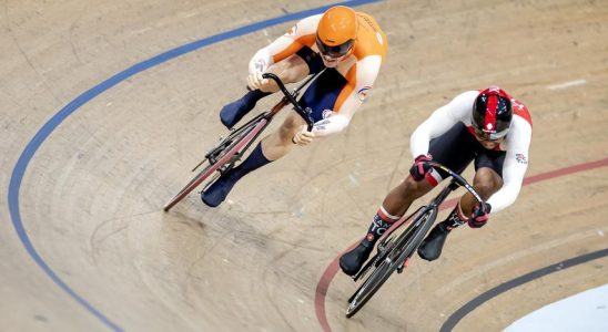 Bahnradfahrer Lavreysen gewinnt zum fuenften Mal in Folge WM Gold im