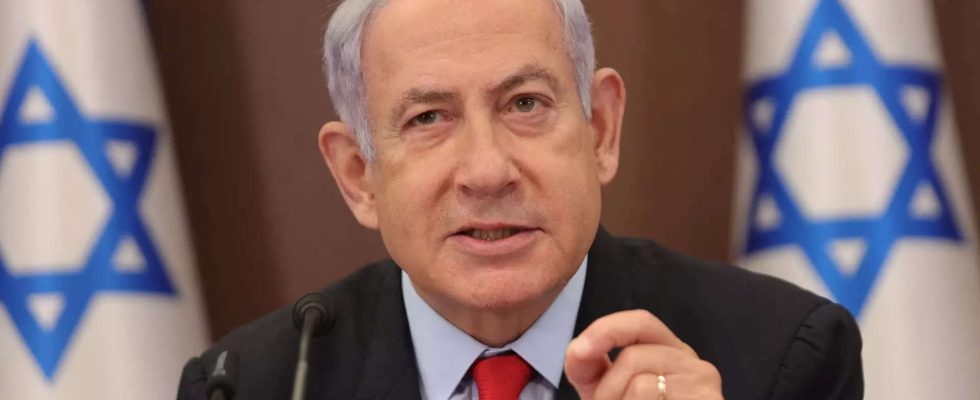 Benjamin Netanjahu Benjamin Netanjahu sagt man wette darauf dass Israel