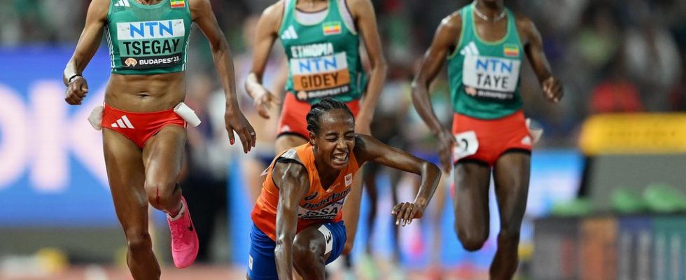 Bizarres Drama fuer die Niederlande bei den Leichtathletik Weltmeisterschaften Bol und