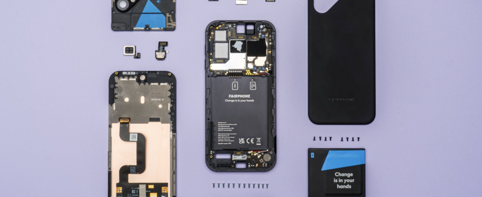 Das langlebige Fairphone 5 ausgepackt mit der Zusage von 8