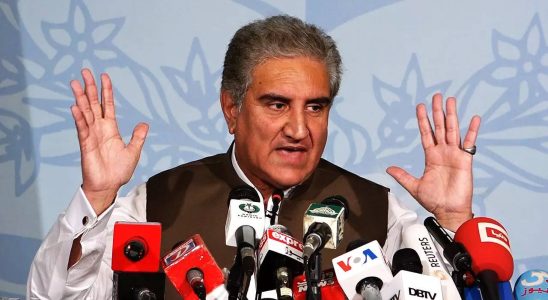 Der Vorsitzende der pakistanischen Oppositionspartei Shah Mehmood Qureshi wurde festgenommen