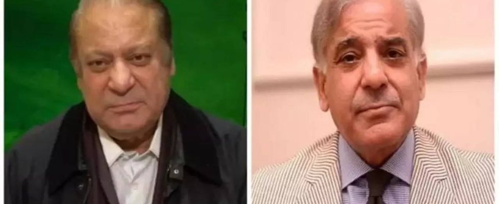 Der ehemalige pakistanische Premierminister Shehbaz Sharif erreicht London Treffen mit