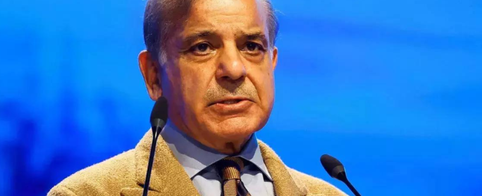 Der pakistanische Premierminister Shehbaz fordert in einem Schreiben an den